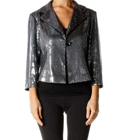 Katherine Barclay Jackets & Blazers - Katherine barclay Gray Blazer